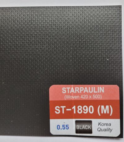 Bạt Starpaulin Starflex đen mờ