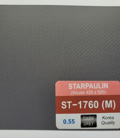 Bạt Starpaulin Starflex xám đậm mờ