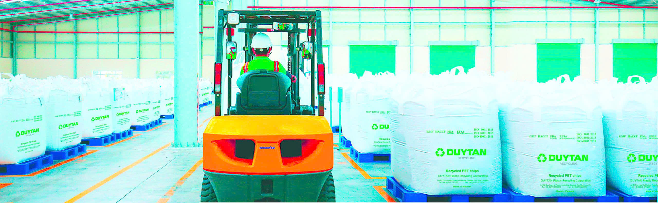 Nhả máy sản xuất hạt nhựa tái chế